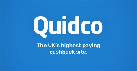 Quidco - Get cashback on most spending